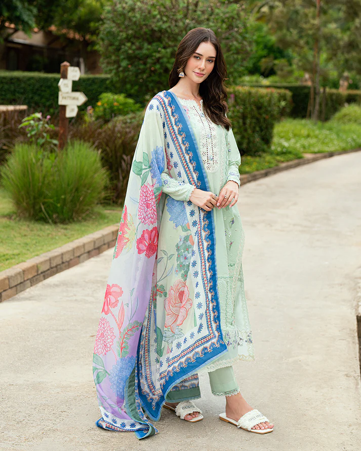 Roheenaz Summer Reverie Luxury Lawn - Veloura