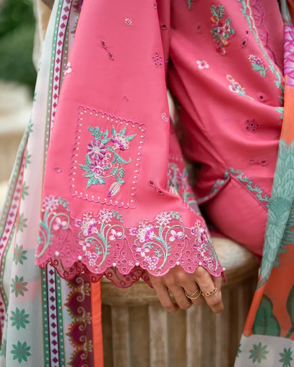 Alternative view of Roheenaz Summer Reverie Luxury Lawn - Miralyn