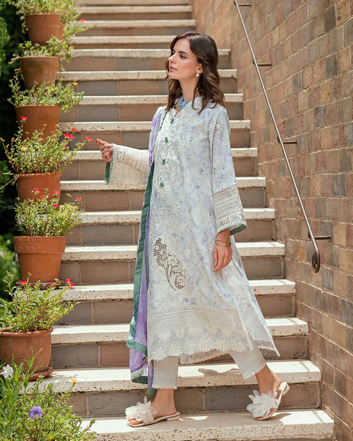 Roheenaz Summer Reverie Luxury Lawn -Aeris - Image 4