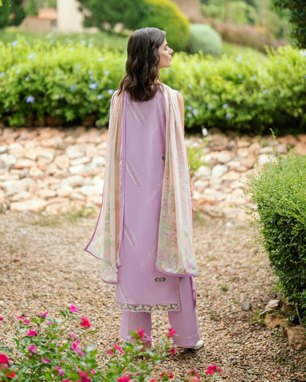 Alternative view of Roheenaz Summer Reverie Luxury Lawn -Mirielle