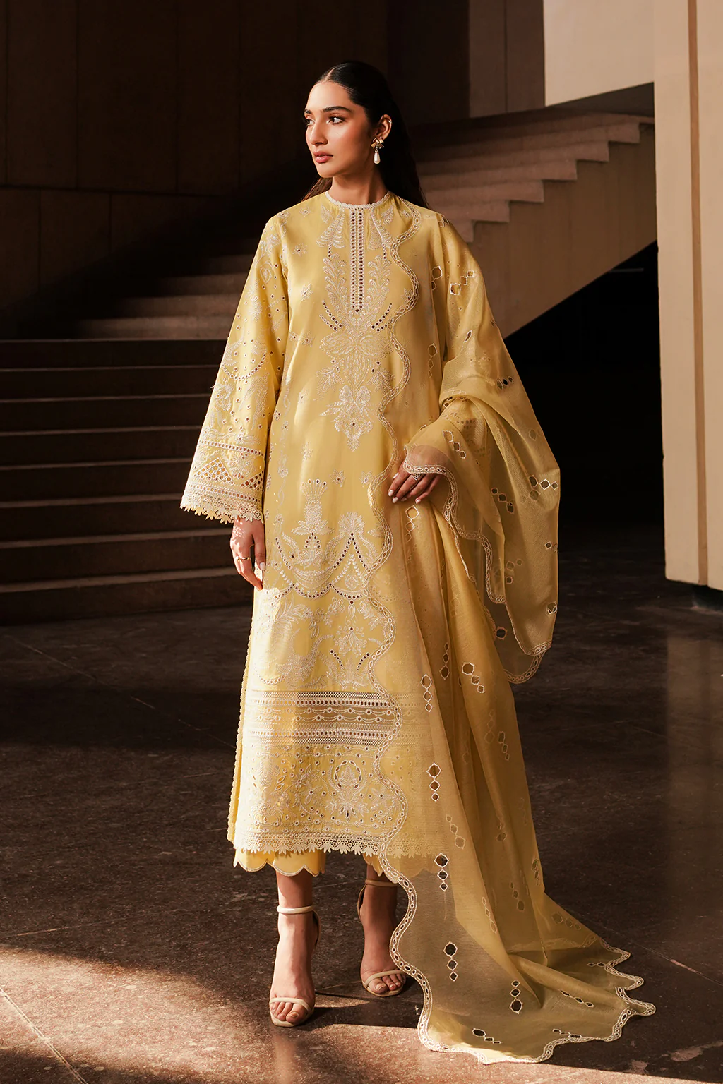 Chikankari Lawn '24 by Afrozeh | Canary