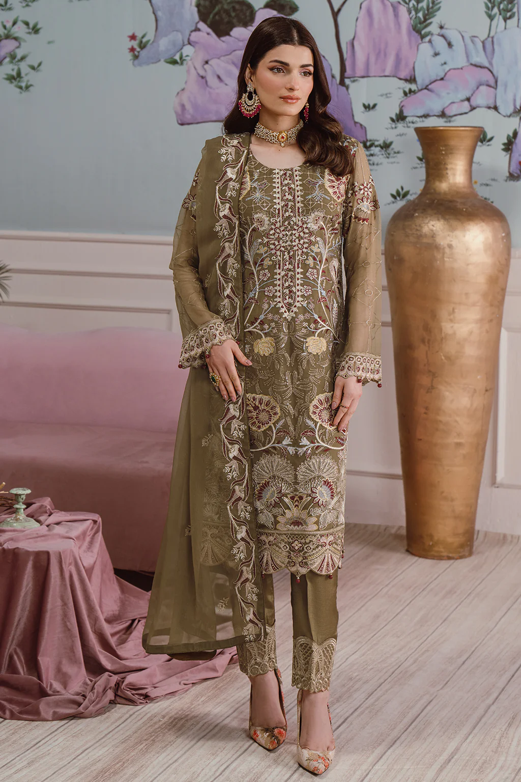 Ramsha Chiffon 2024 | Vol 25 | F-2510