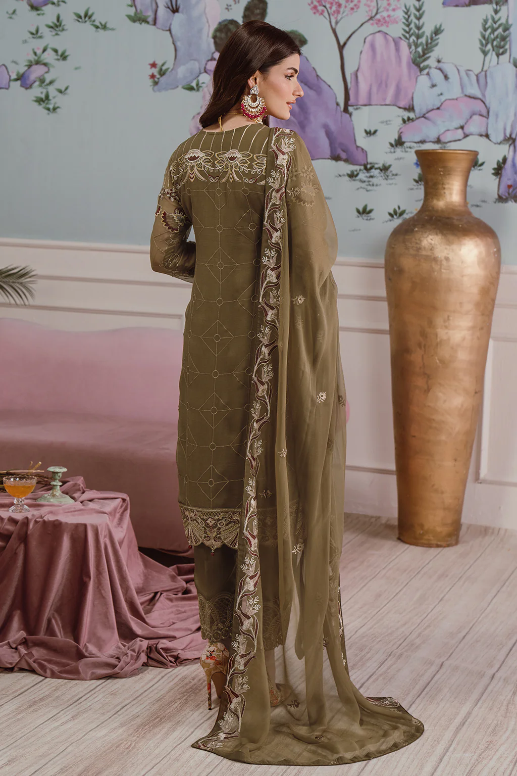 Ramsha Chiffon 2024 | Vol 25 | F-2510 - Image 4