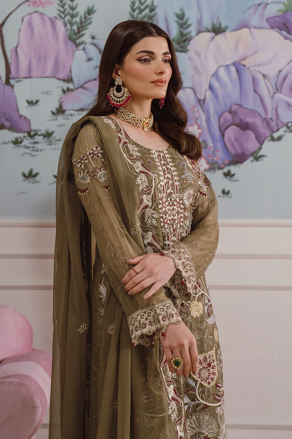 Ramsha Chiffon 2024 | Vol 25 | F-2510 - Image 3