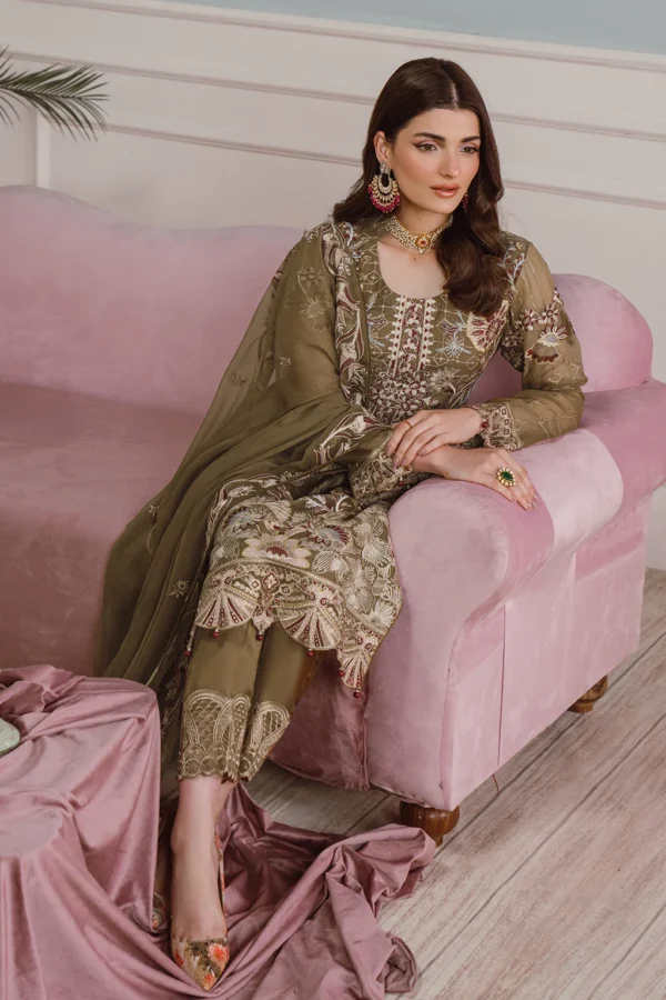 Alternative view of Ramsha Chiffon 2024 | Vol 25 | F-2510