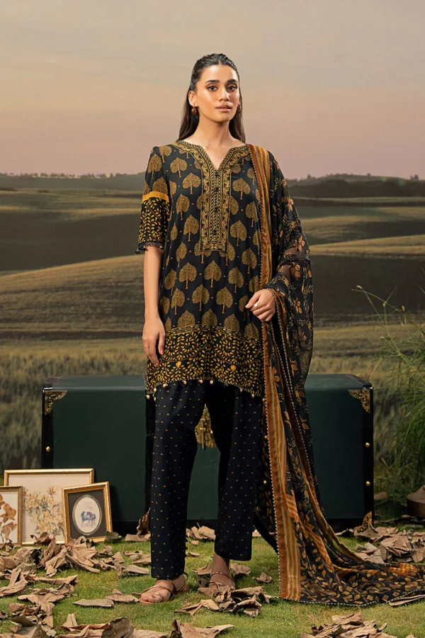 MARIA B M Basics Arabic Lawn | MB-PFUS25-03B