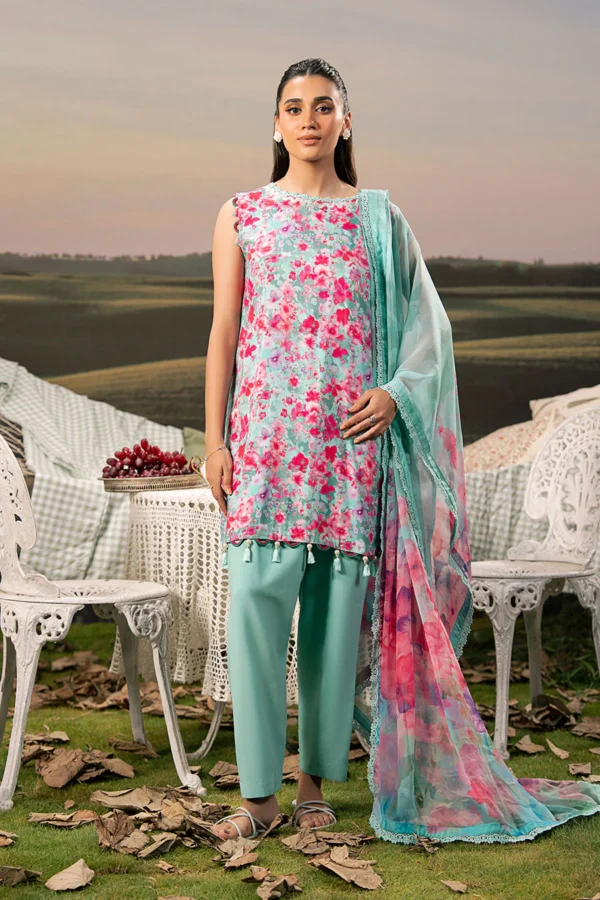 MARIA B M Basics Arabic Lawn | MB-PFUS25-10A