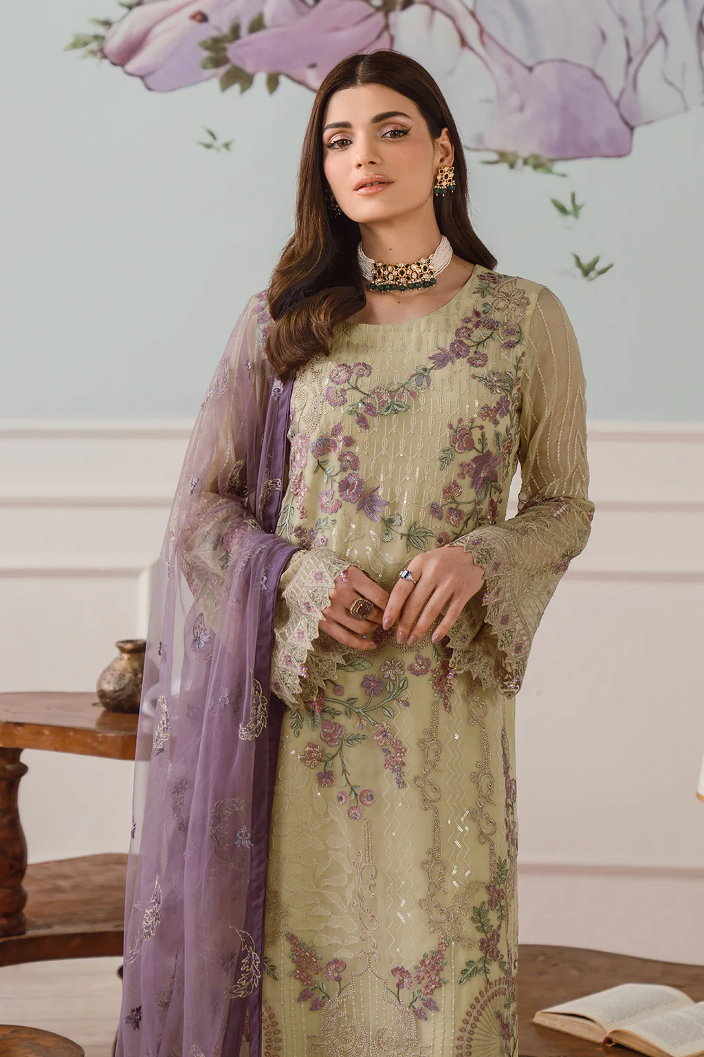 Ramsha Chiffon 2024 | Vol 25 | F-2512 - Image 3