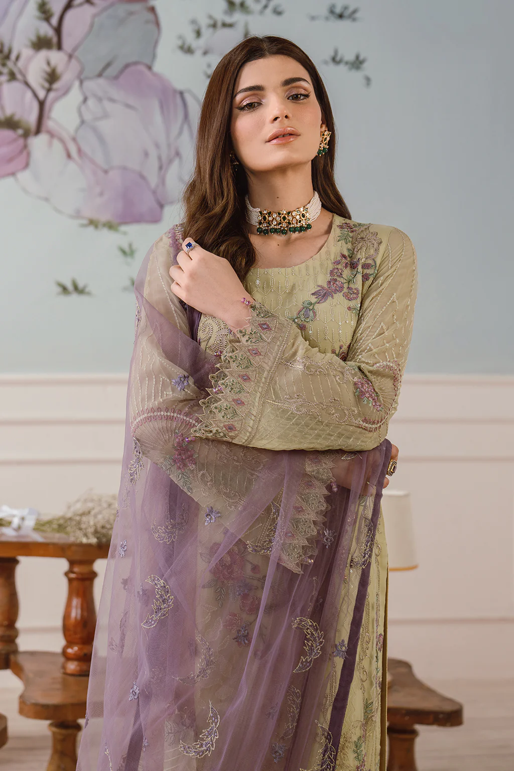 Ramsha Chiffon 2024 | Vol 25 | F-2512 - Image 4