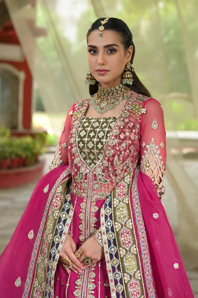 Qalamkar Wedding Formals | Bridal Collection | RF-04 - Image 3
