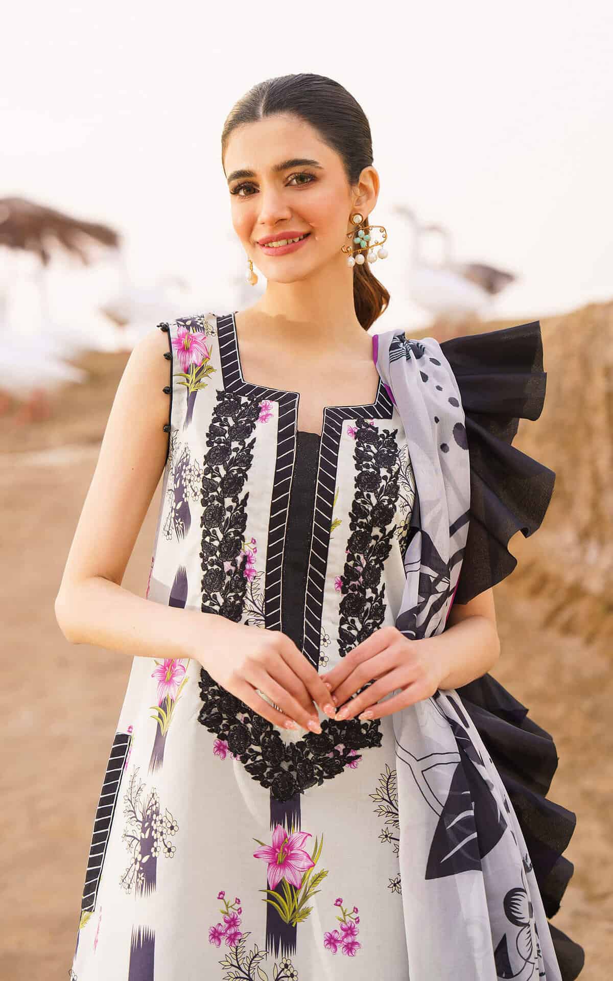 Asifa & Nabeel Meraki Lawn 2024 | U141M005 (GZ-165) - Image 3