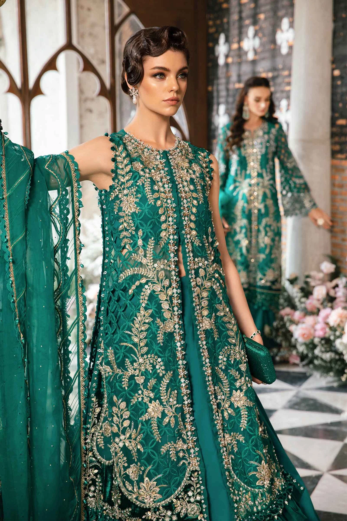 MARIA B Mbroidered 2024 | BD-2806 (Copy) - Image 7