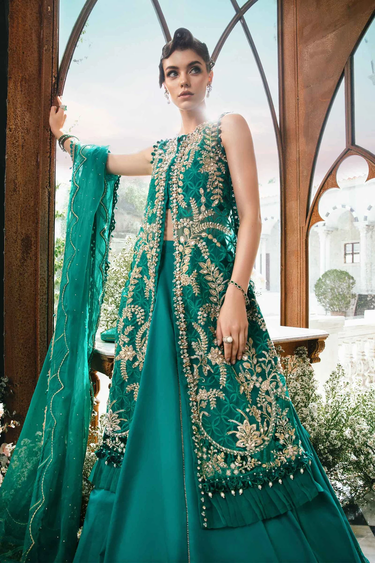MARIA B Mbroidered 2024 | BD-2806 (Copy) - Image 12