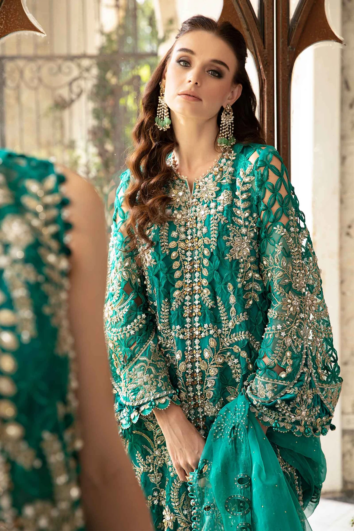 MARIA B Mbroidered 2024 | BD-2806 (Copy) - Image 8