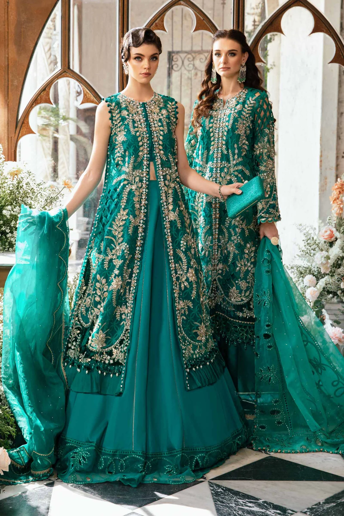 MARIA B Mbroidered 2024 | BD-2806 (Copy)