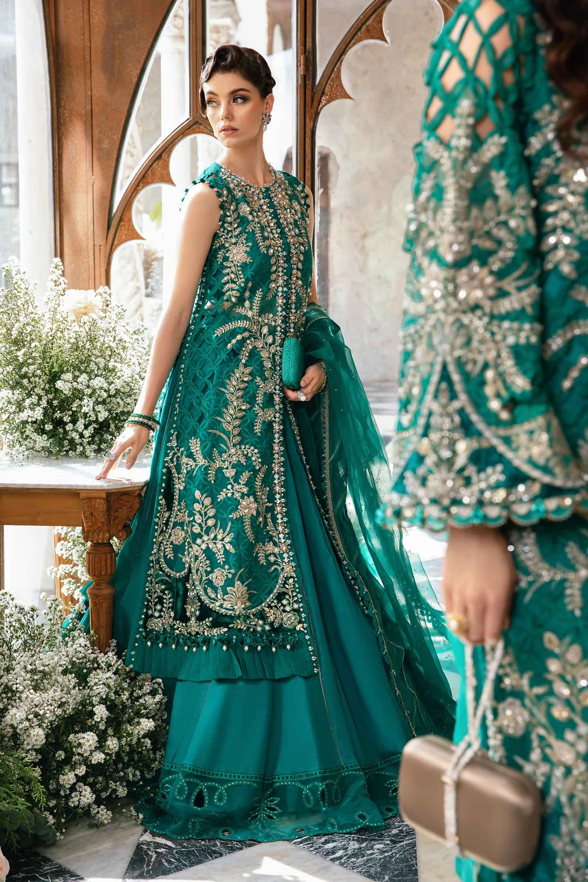 MARIA B Mbroidered 2024 | BD-2806 (Copy) - Image 3