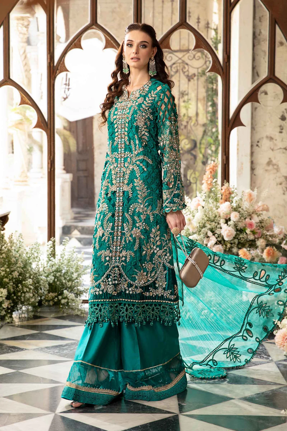 MARIA B Mbroidered 2024 | BD-2806 (Copy) - Image 2
