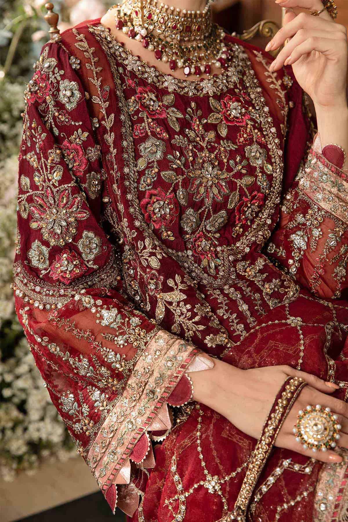 MARIA B Mbroidered 2024 | BD-2807 - Image 5