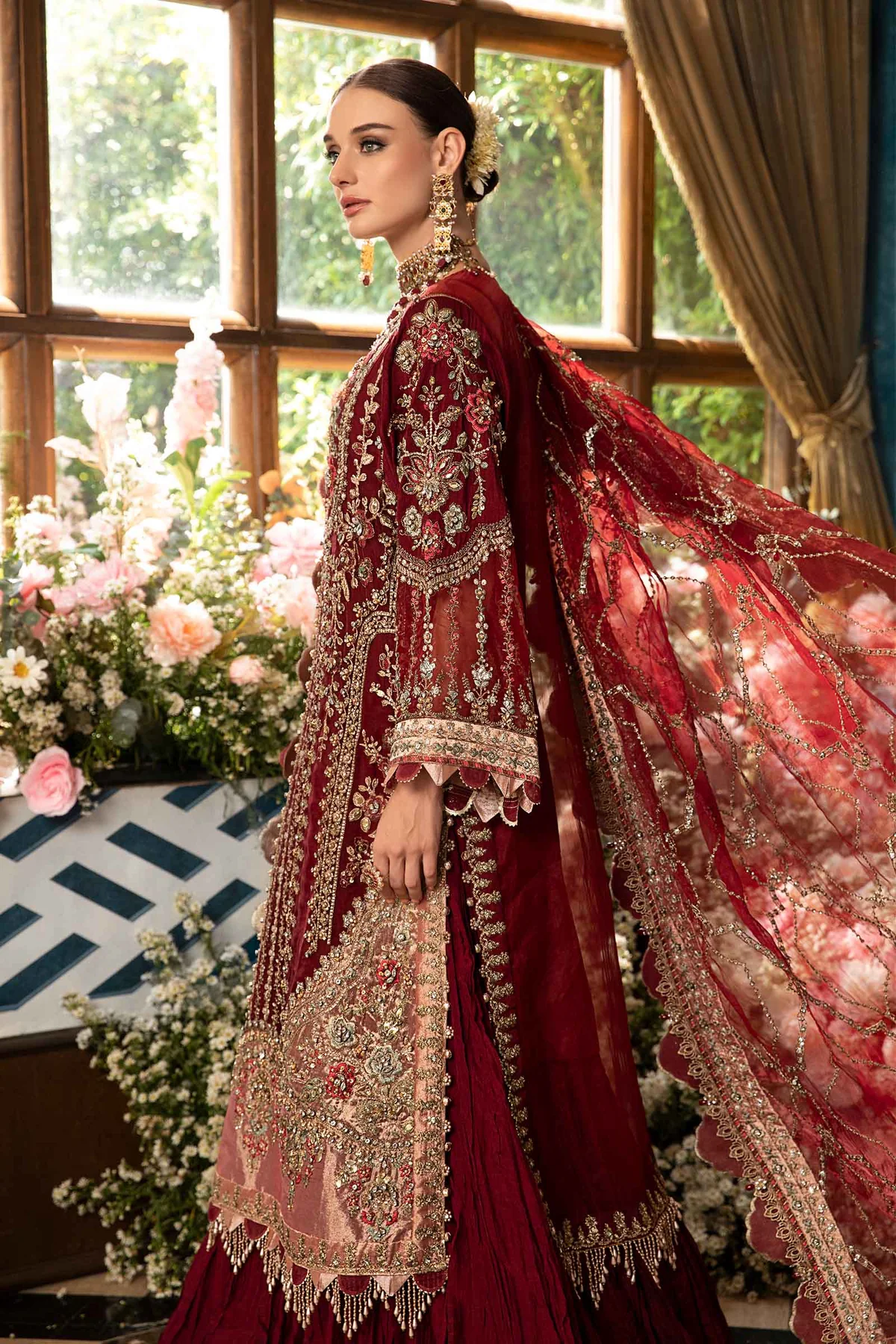 MARIA B Mbroidered 2024 | BD-2807 - Image 7