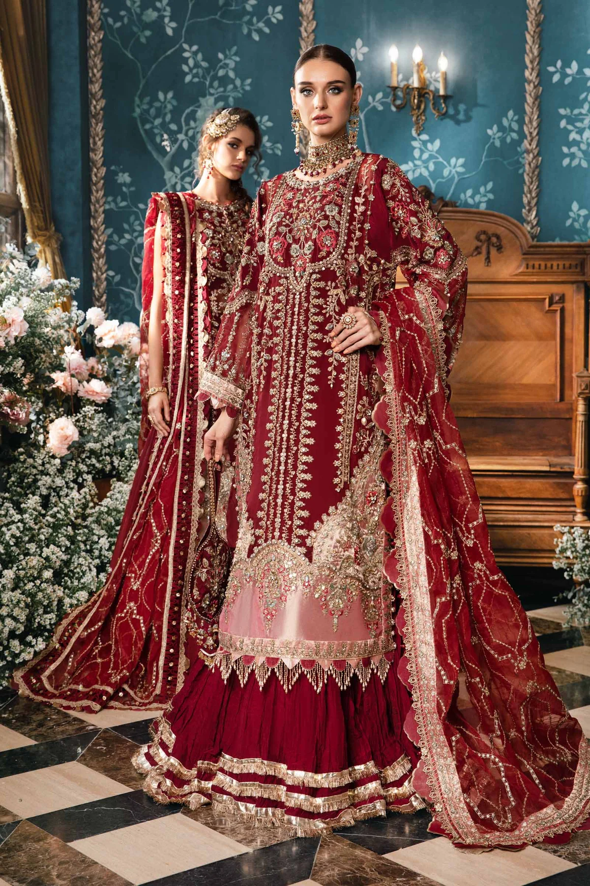 MARIA B Mbroidered 2024 | BD-2807