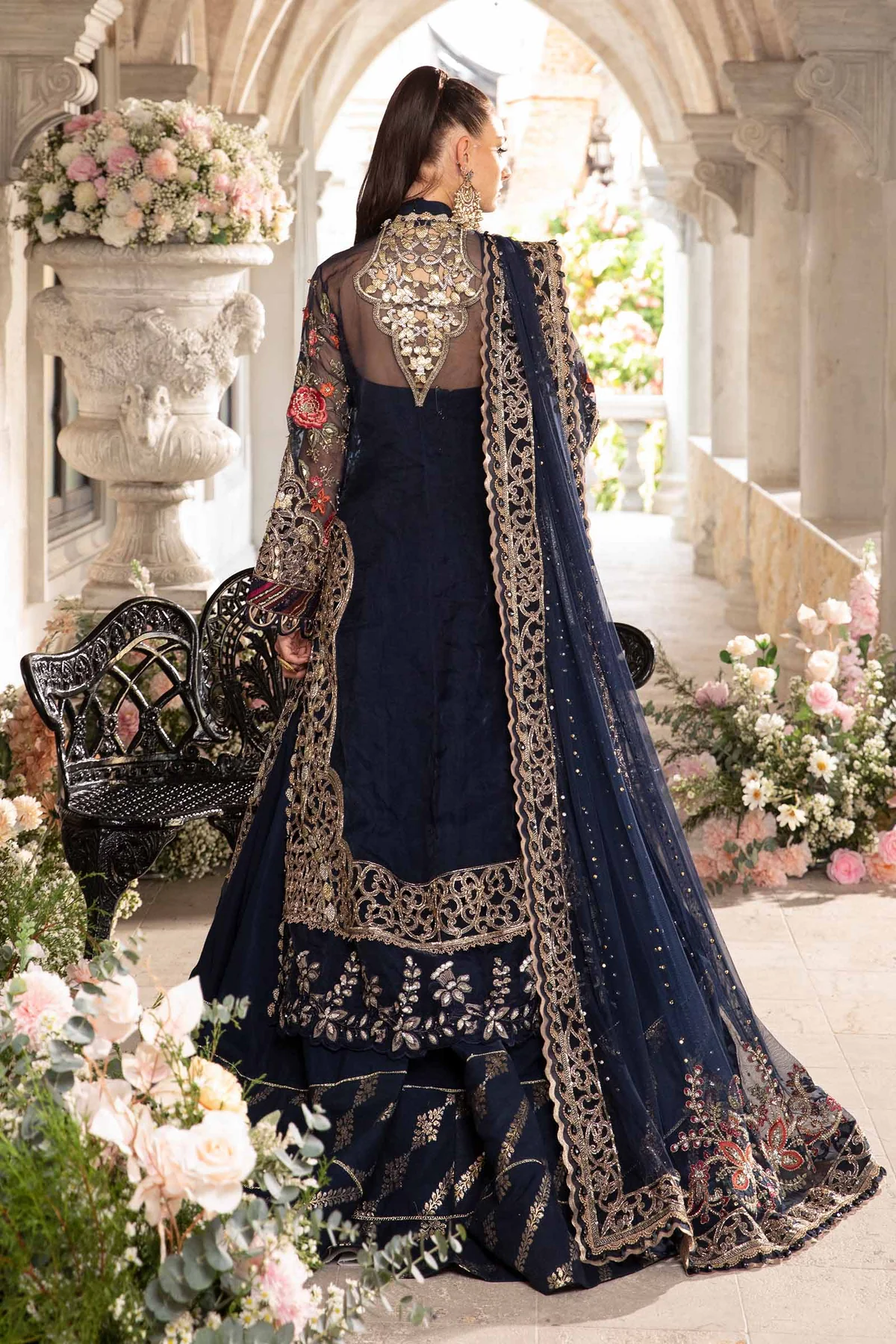 MARIA B Mbroidered 2024 | BD-2802 - Image 9