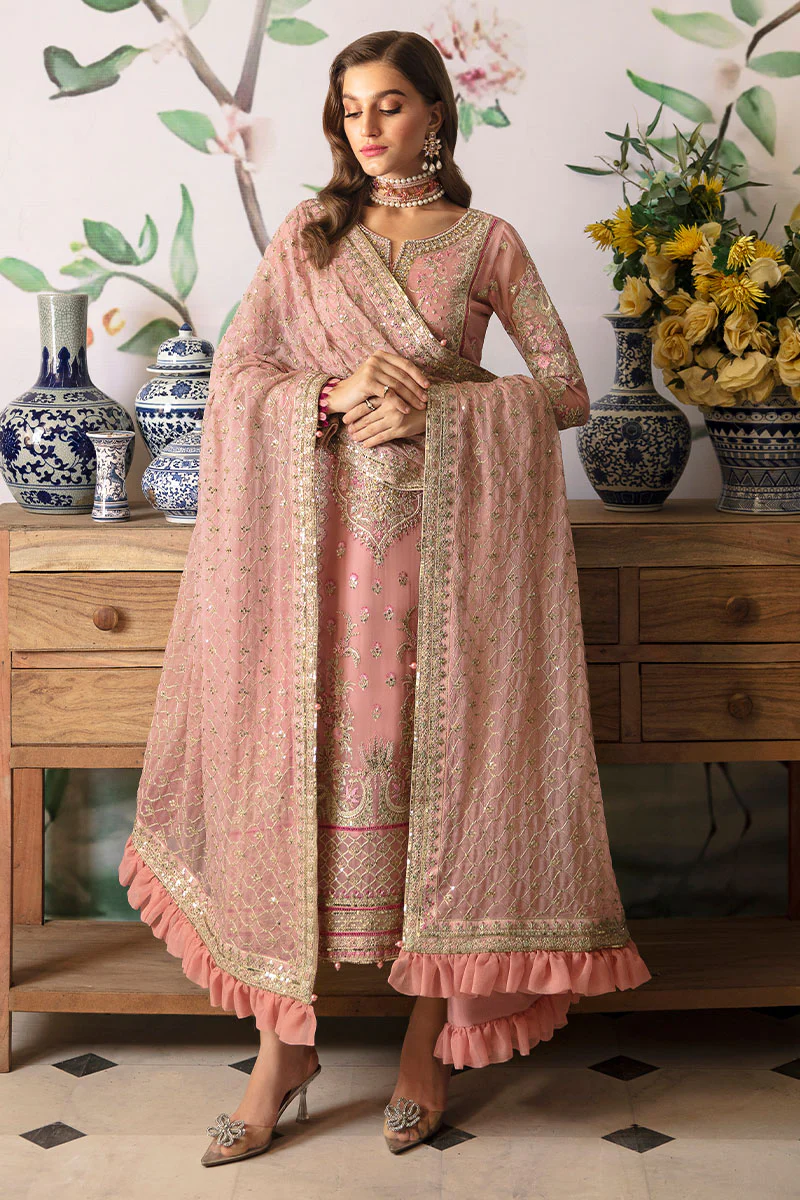 Embroidered Chiffon Salwar Kameez by Gulaal | GL-EC-24V2-01