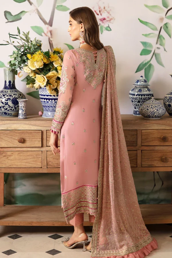 Alternative view of Embroidered Chiffon Salwar Kameez by Gulaal | GL-EC-24V2-01