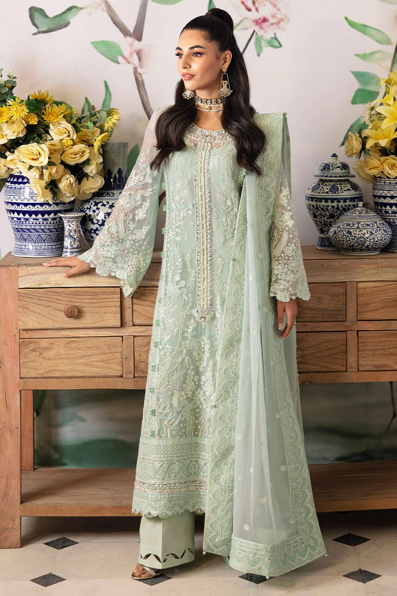 Embroidered Chiffon Salwar Kameez by Gulaal | GL-EC-24V2-02 - Image 3