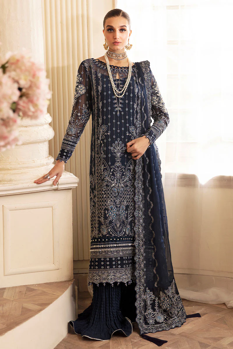 Embroidered Chiffon Salwar Kameez by Gulaal | GL-EC-24V2-03