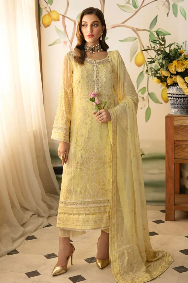 Embroidered Chiffon Salwar Kameez by Gulaal | GL-EC-24V2-07