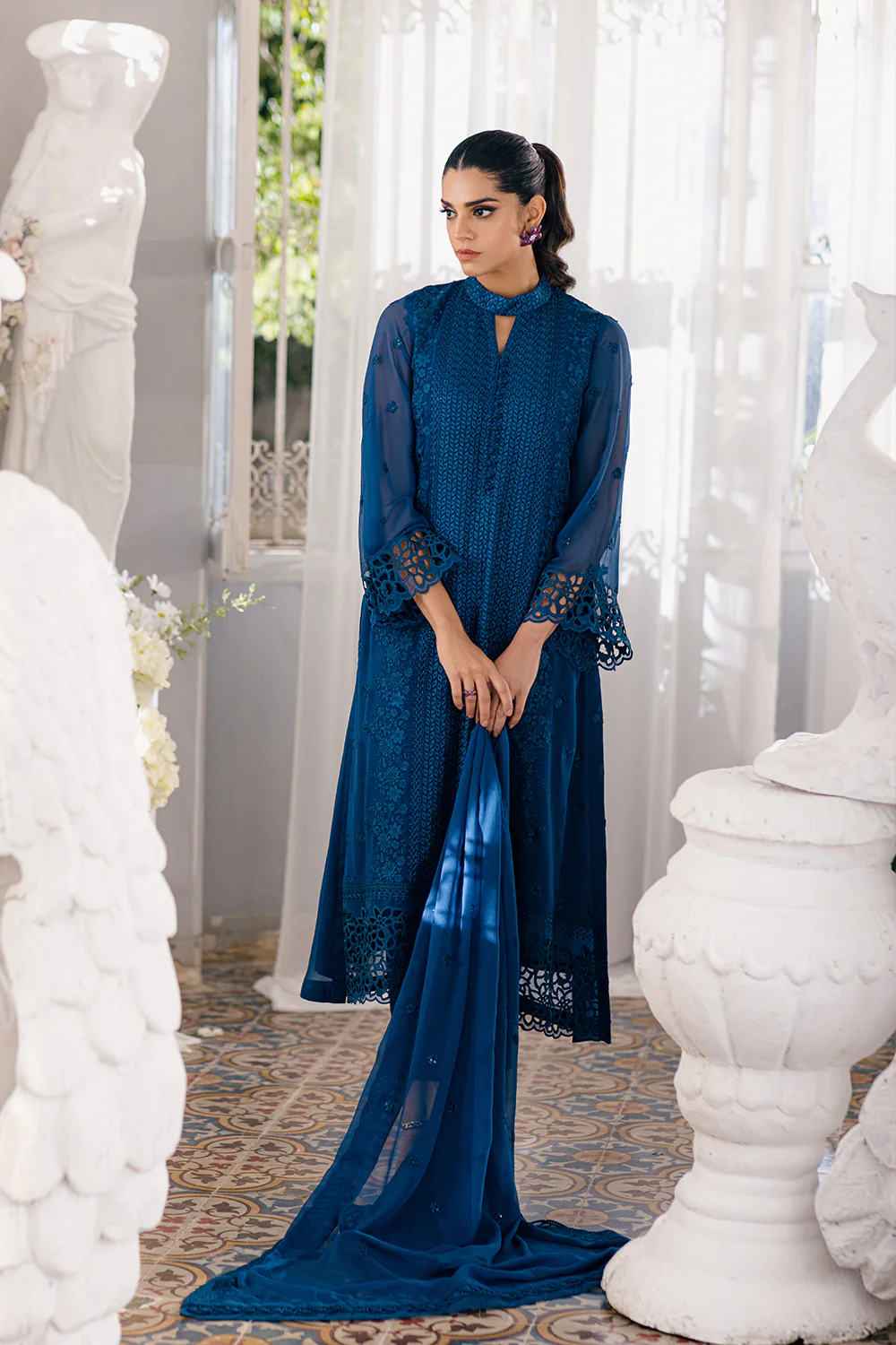 Azure Party Wear Collection 2024 | Galactic Glow - Image 3