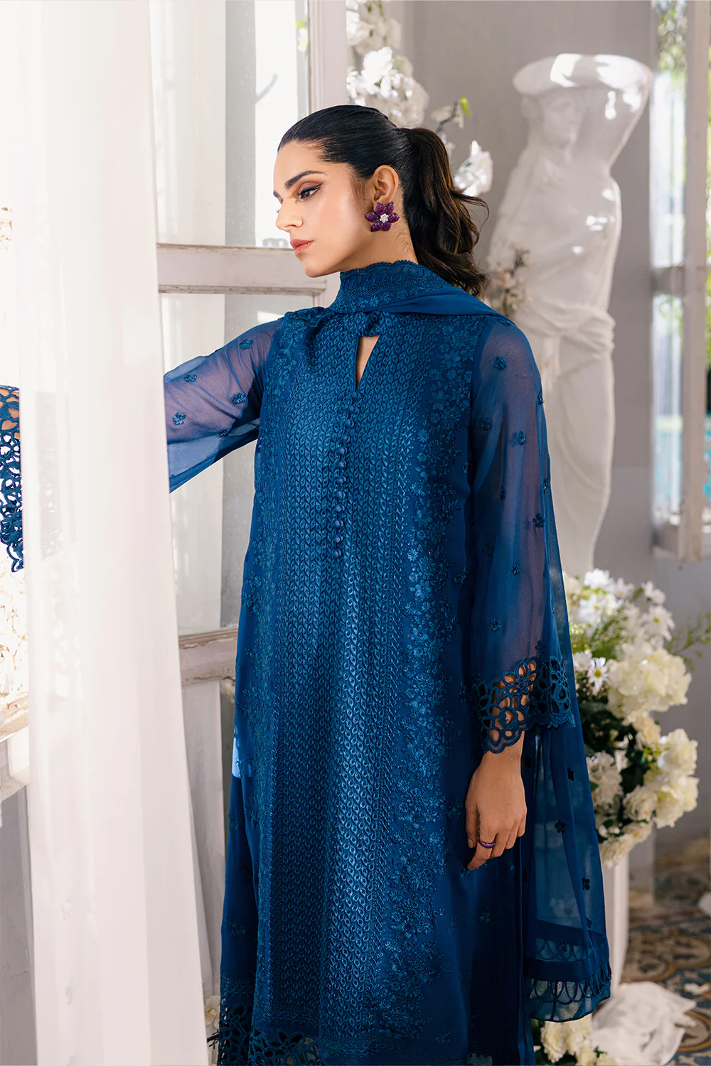 Azure Party Wear Collection 2024 | Galactic Glow - Image 5