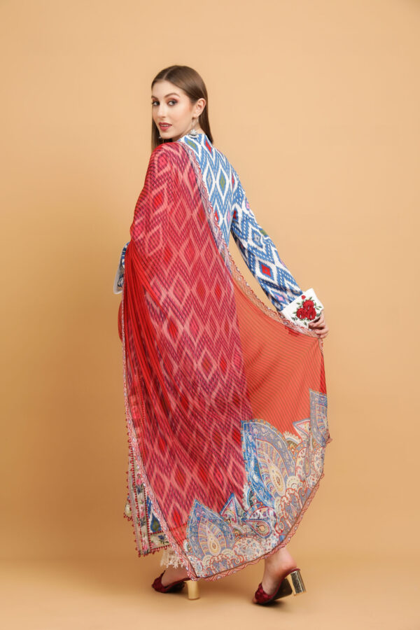 Alternative view of Ghazal Embroidered Floral from House of Mist | Vol 2 |   | HM-FL-04