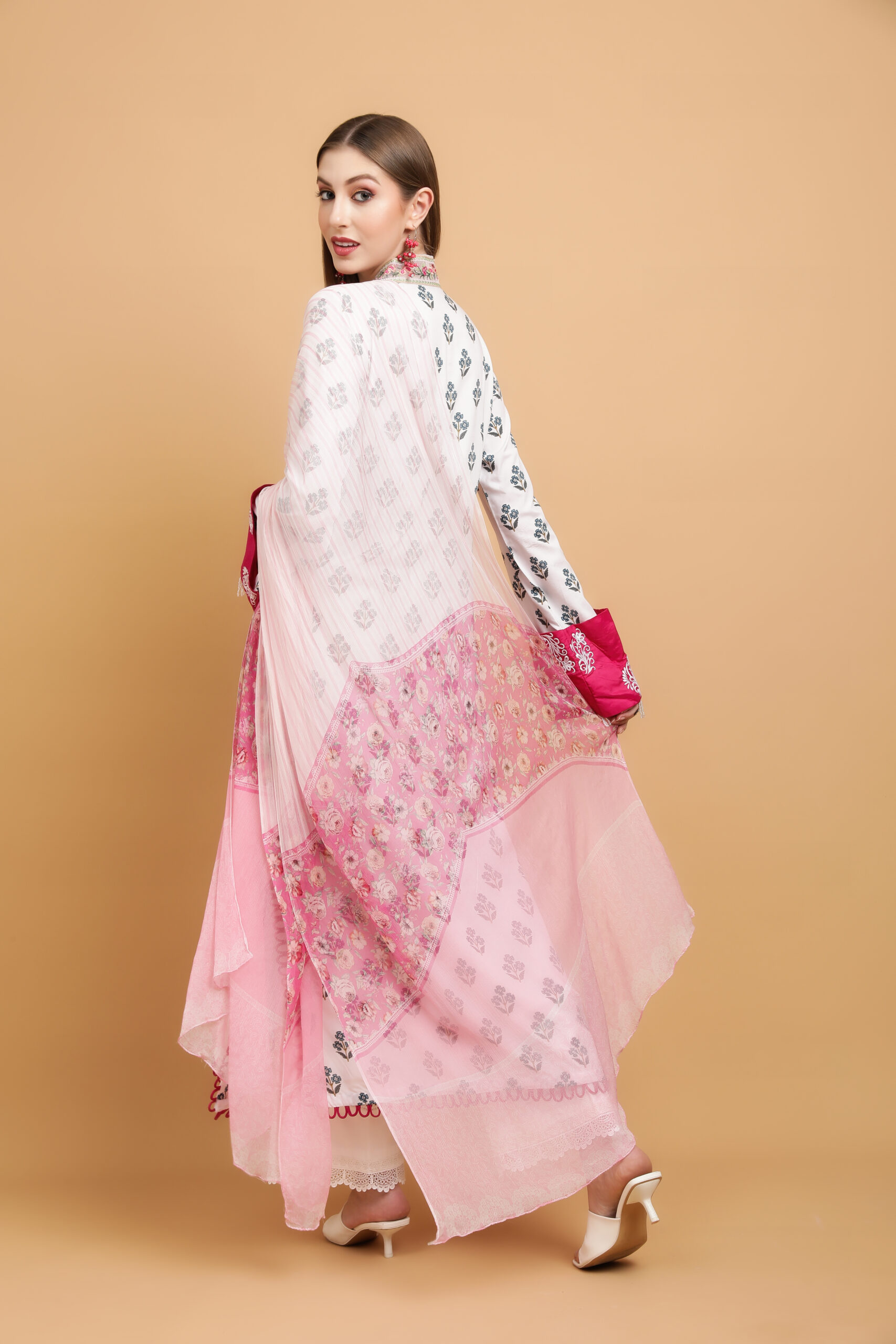Ghazal Embroidered Floral from House of Mist | Vol 2 | | HM-FL-01 - Image 2