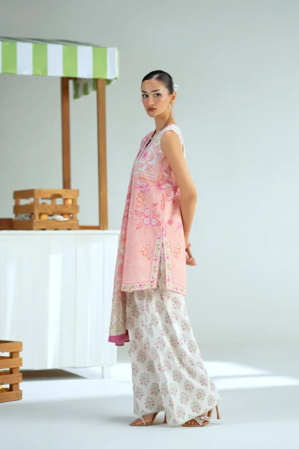 Alternative view of Saira Rizwan Digital Printed ’25 | BRUNCH BABE – JPU25-10