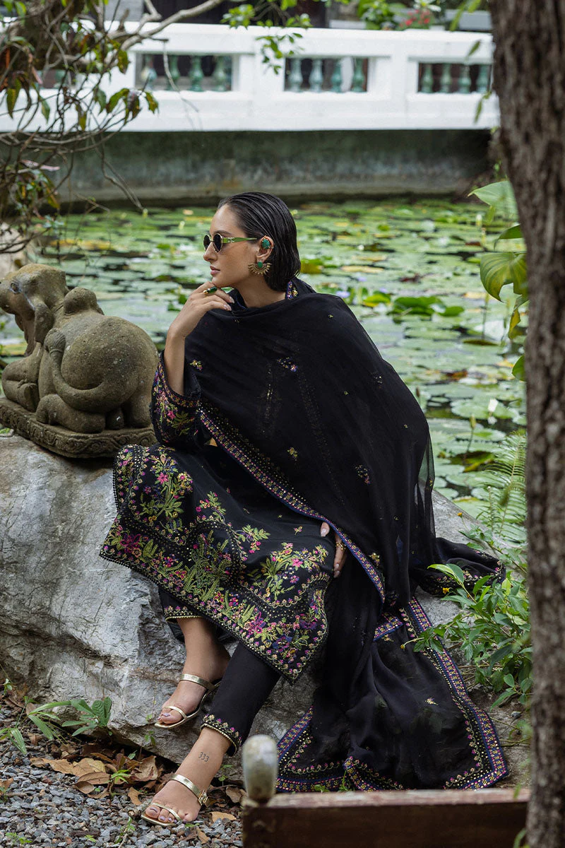 Mushq Nuvera Unstitched Raw Silk || Onyxa - Image 3