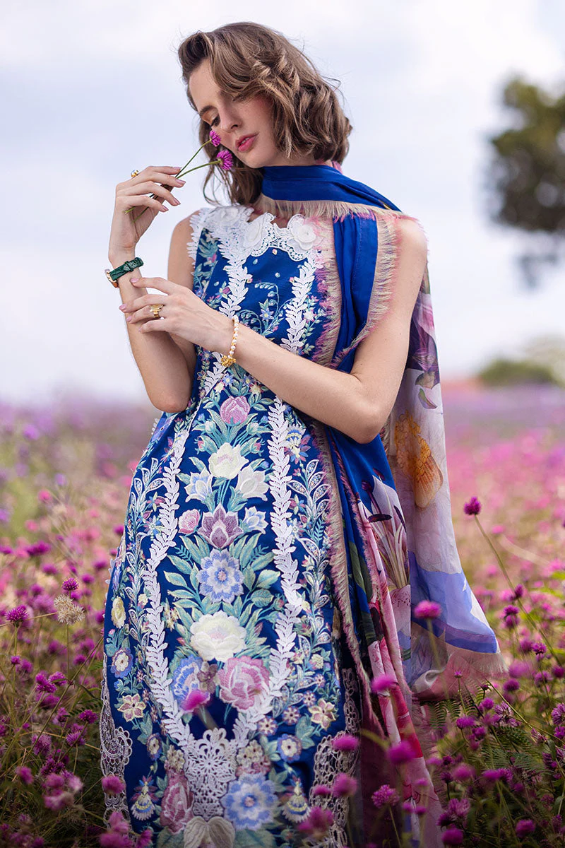 Mushq Hemline The Secret Garden Lawn | BLUE MORPHO - Image 2