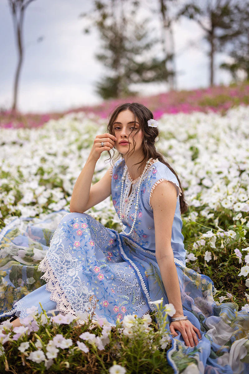 Mushq Hemline The Secret Garden Lawn | MYOSOTIS - Image 4