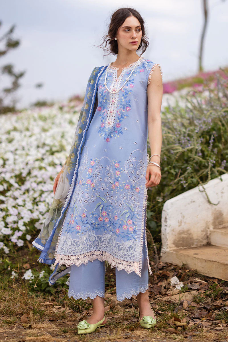Mushq Hemline The Secret Garden Lawn | MYOSOTIS - Image 3