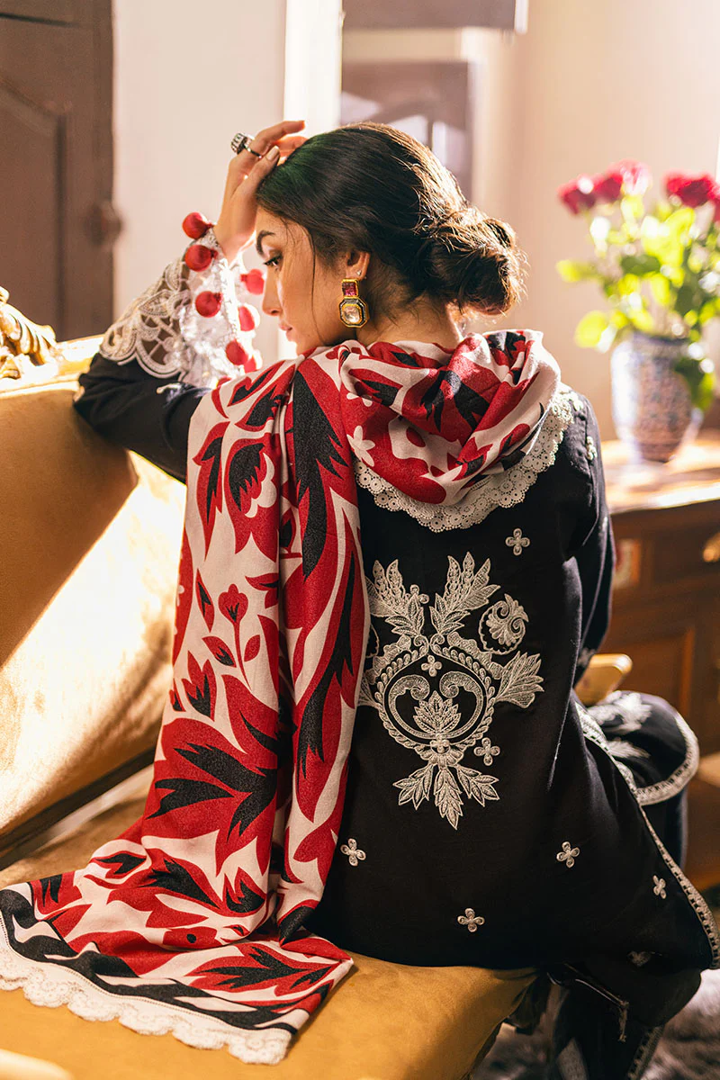 Mushq Hemline Winter Karandi | Midnight Magic - Image 2