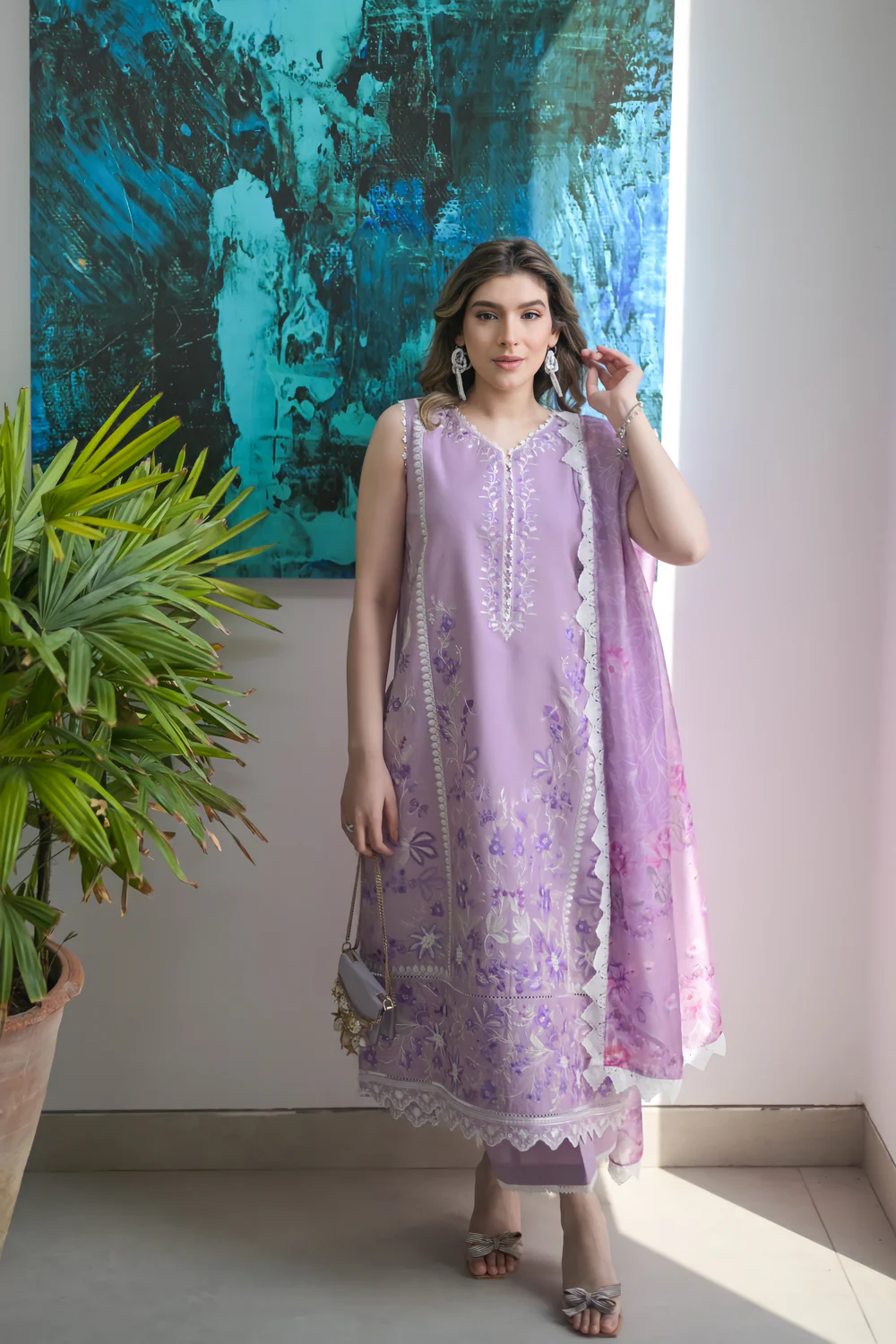 Zaib Festive Lawn | NEL-24613