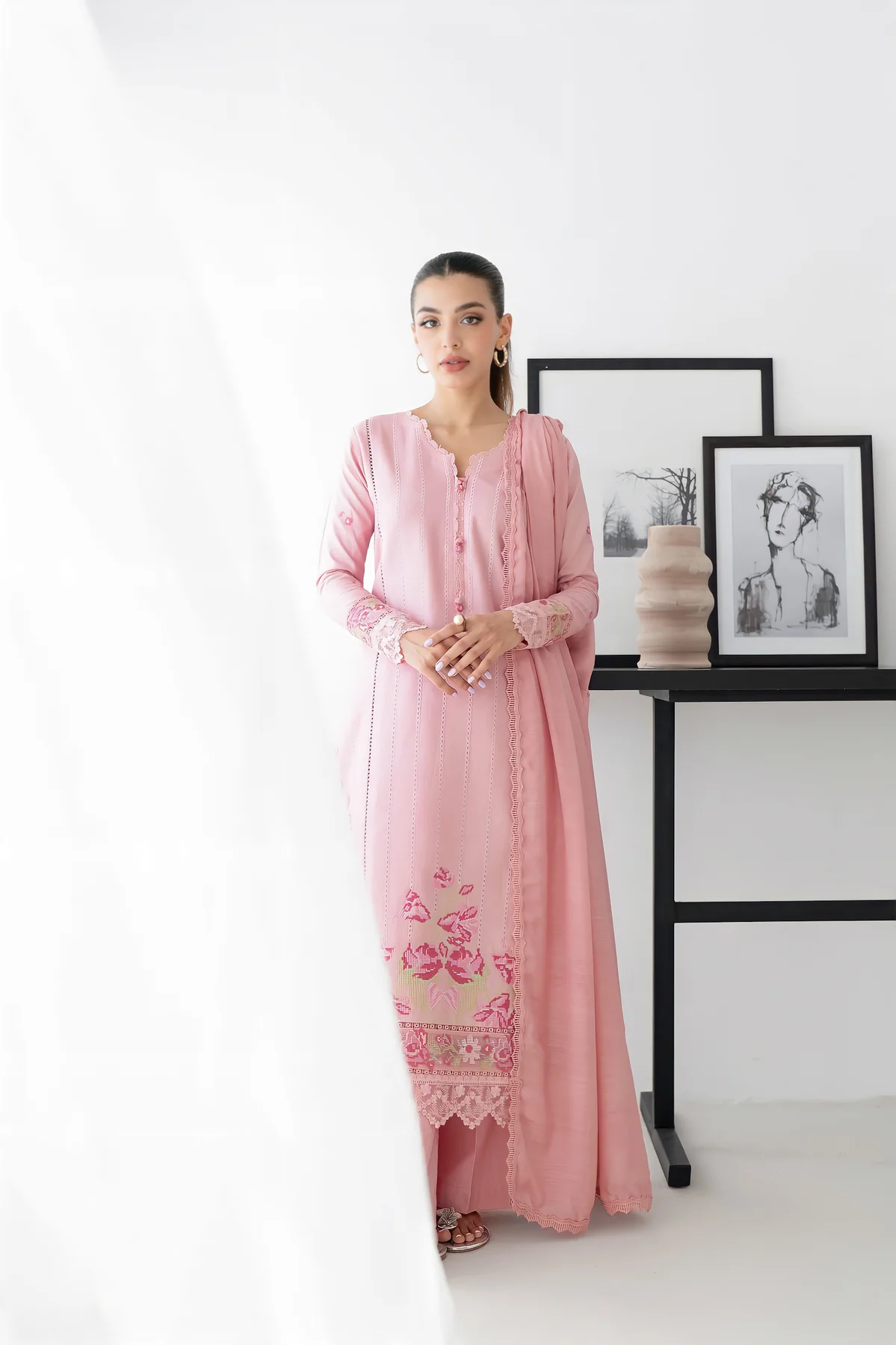 Zaib Festive Lawn | NEL-24618
