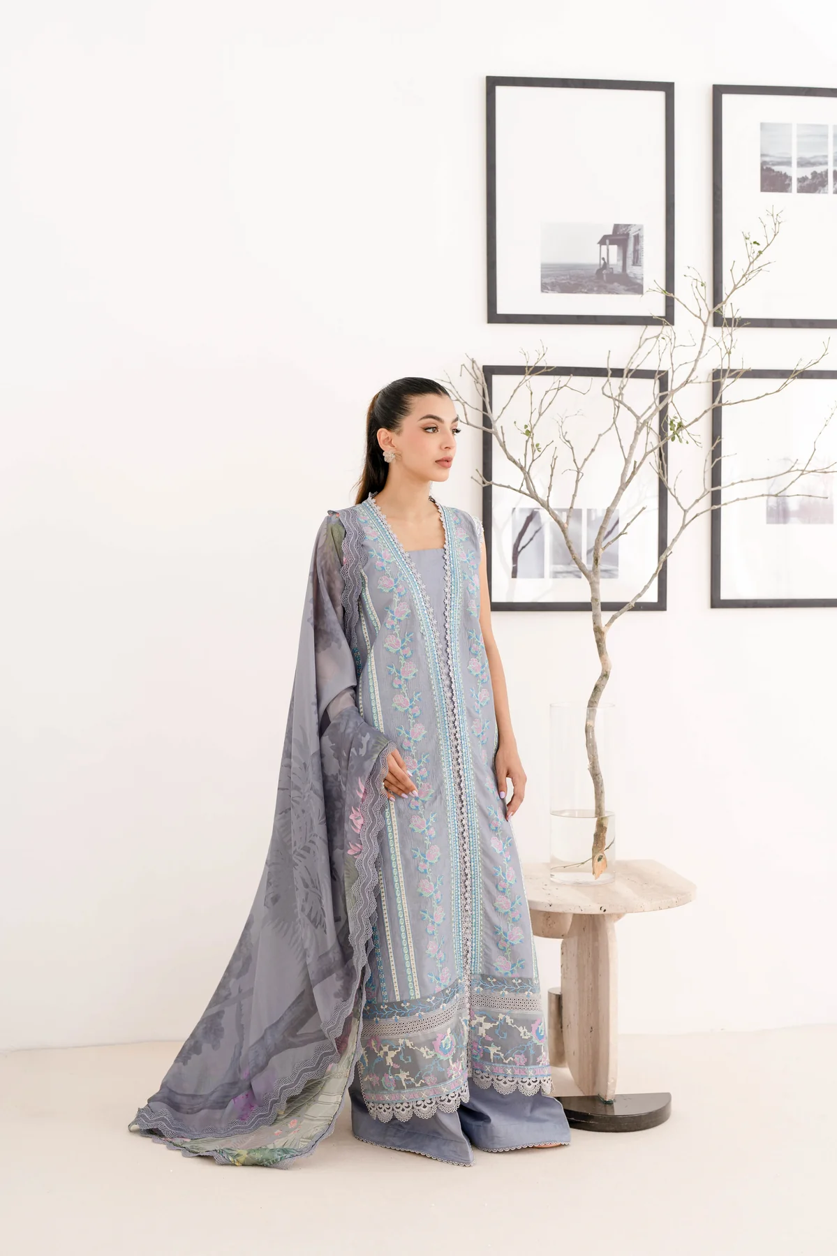 Zaib Festive Lawn | NEL-24615