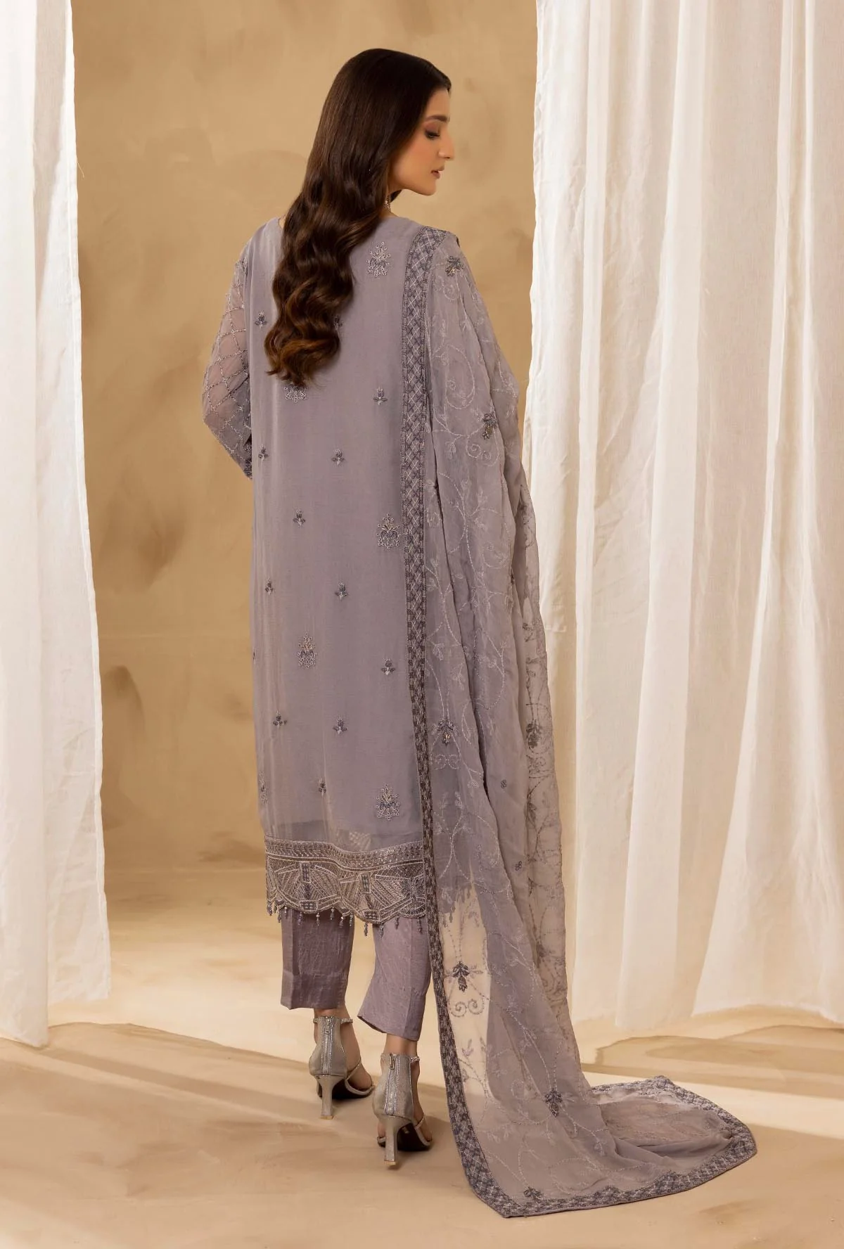 Adan's Libas Chiffon Collection 2024 | D-6200 - Image 2