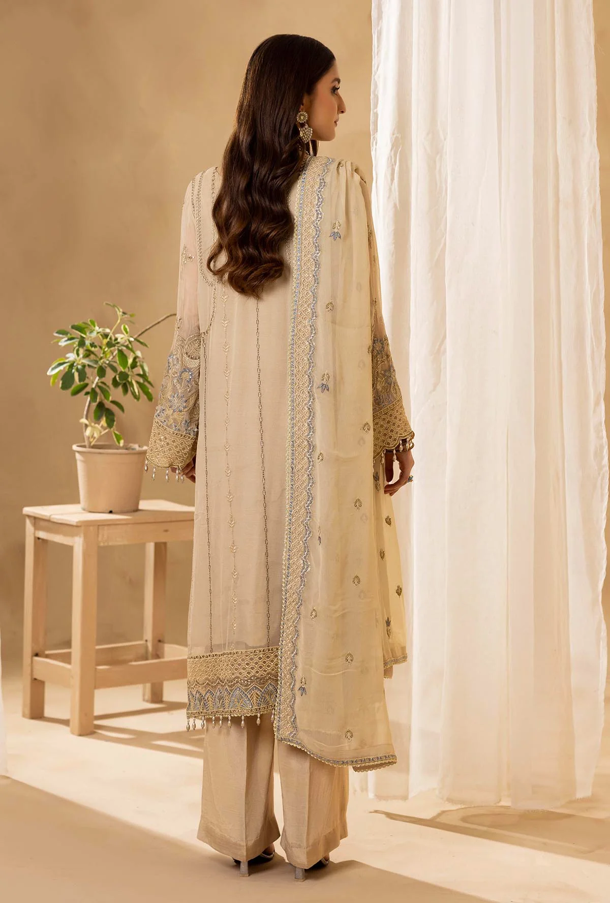 Adan's Libas Chiffon Collection 2024 | D-6203 - Image 2