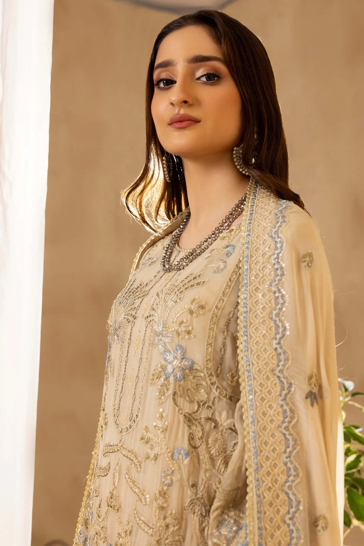 Adan's Libas Chiffon Collection 2024 | D-6203 - Image 4