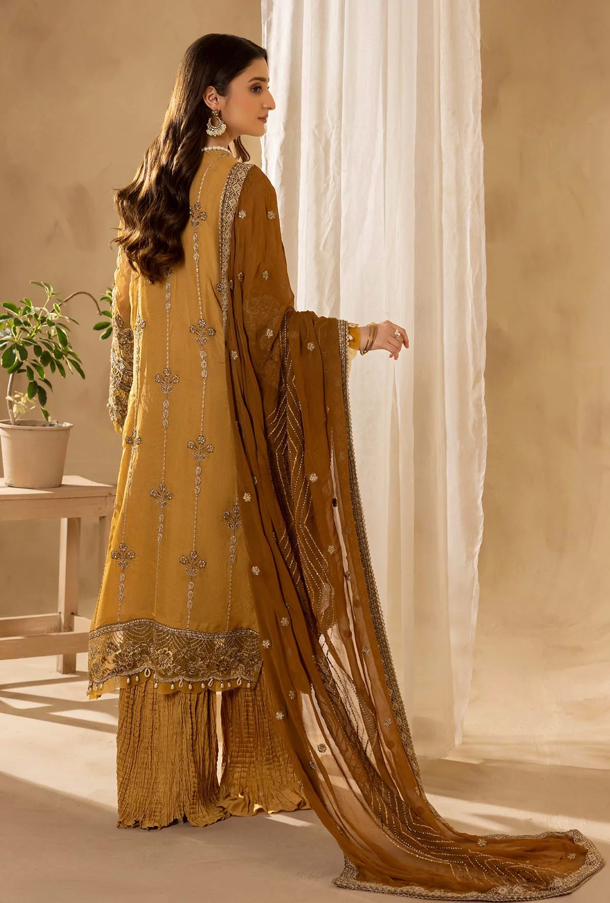 Adan's Libas Chiffon Collection 2024 | D-6204 - Image 2