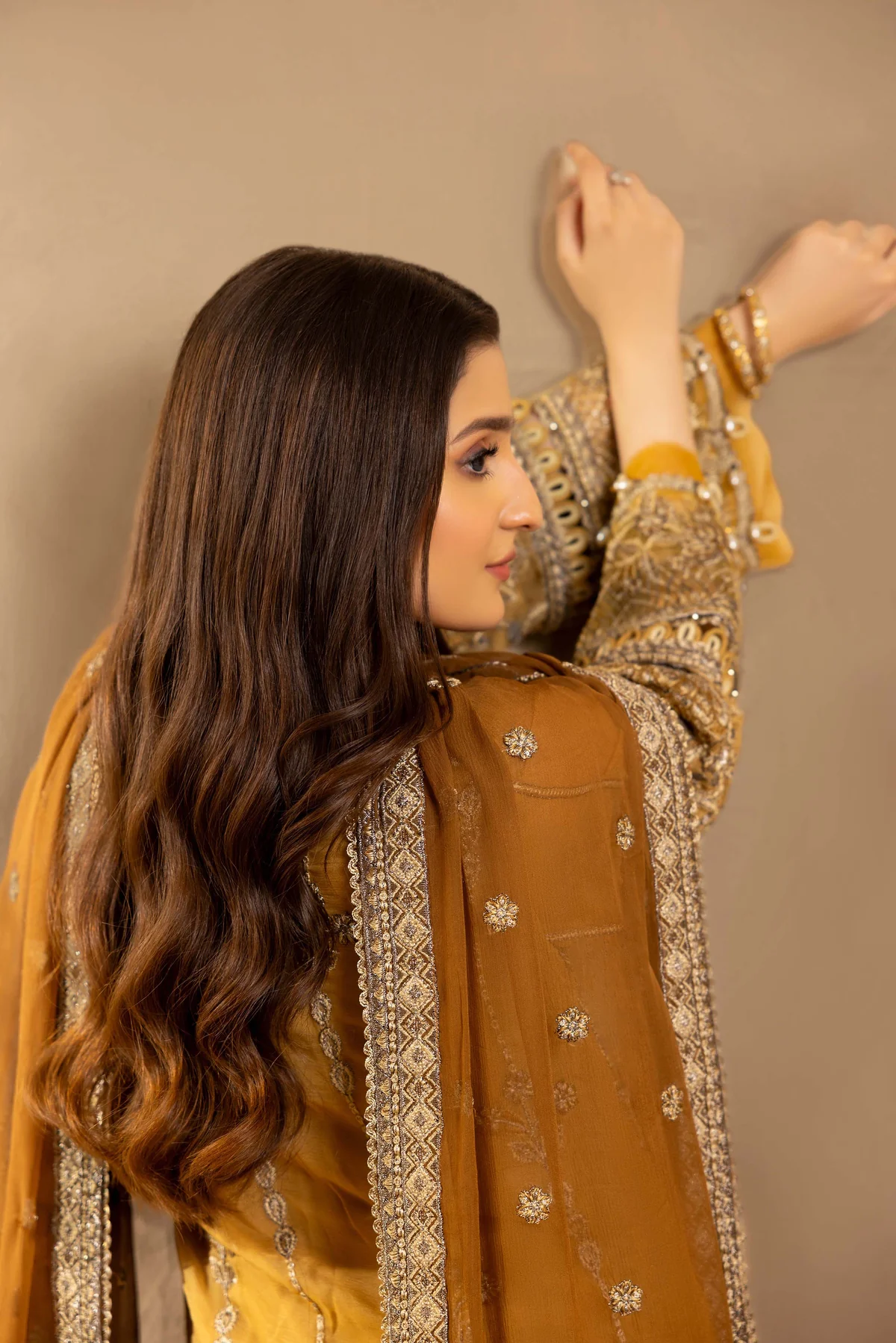Adan's Libas Chiffon Collection 2024 | D-6204 - Image 4