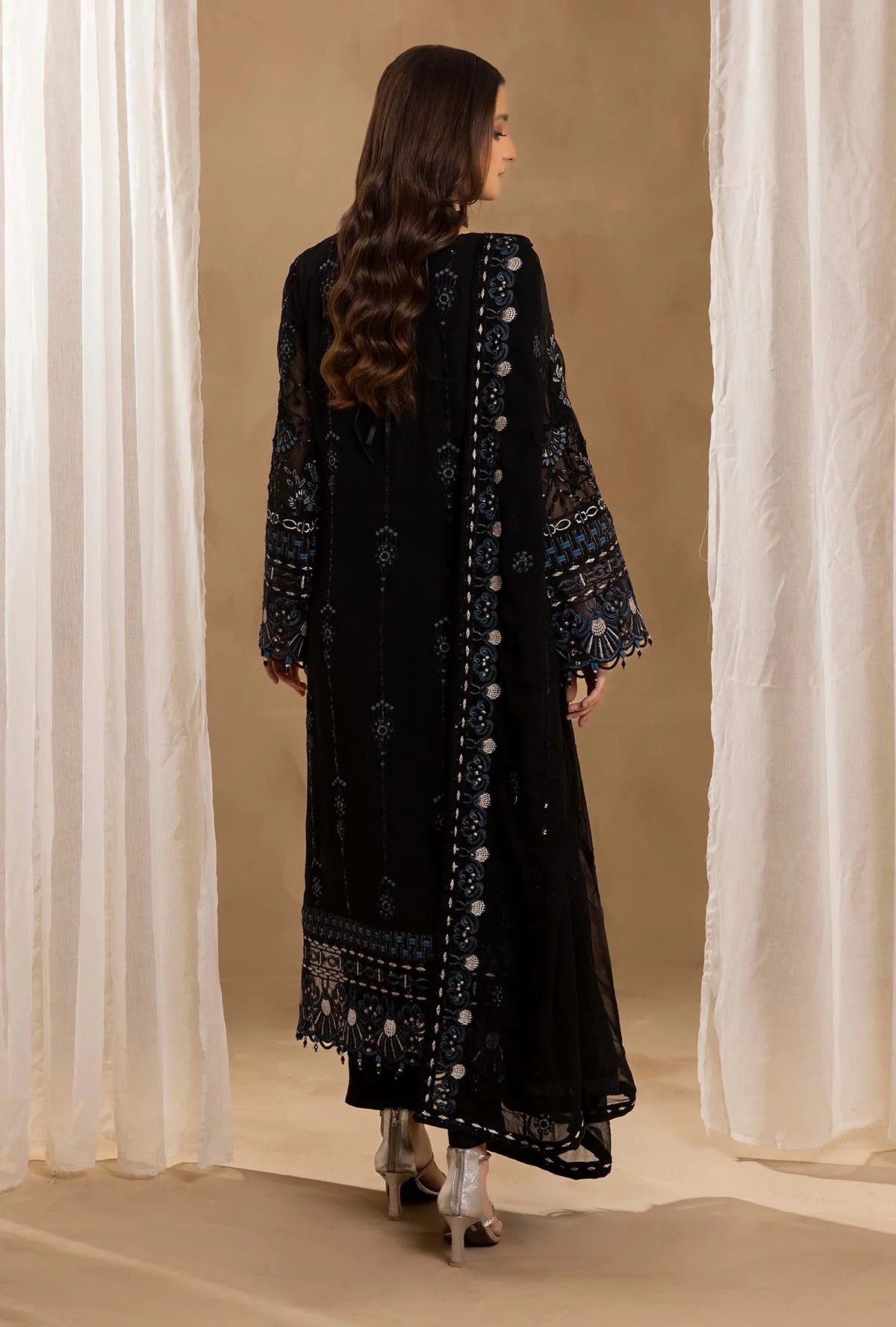 Adan's Libas Chiffon Collection 2024 | D-6207 - Image 2