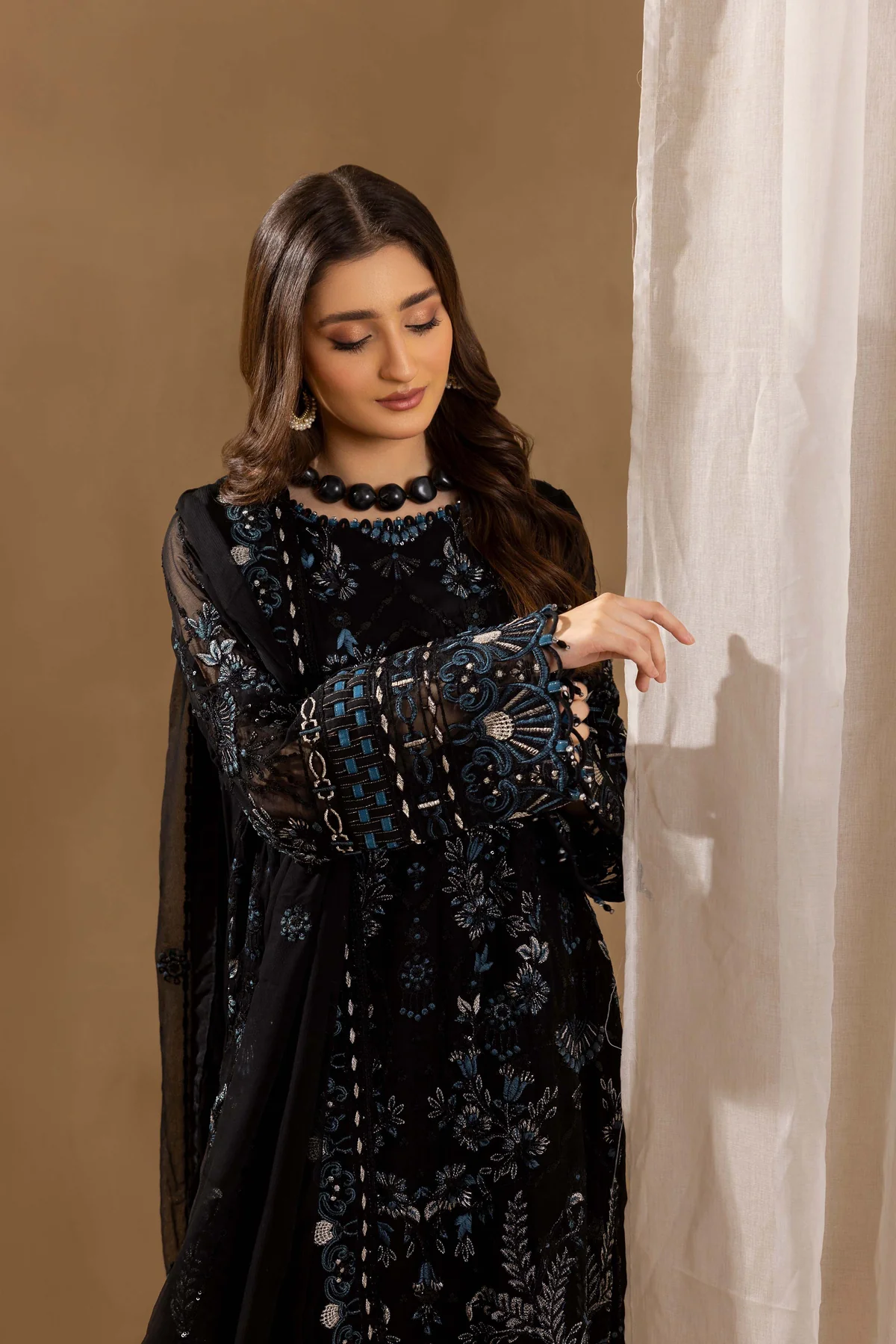 Adan's Libas Chiffon Collection 2024 | D-6207 - Image 4